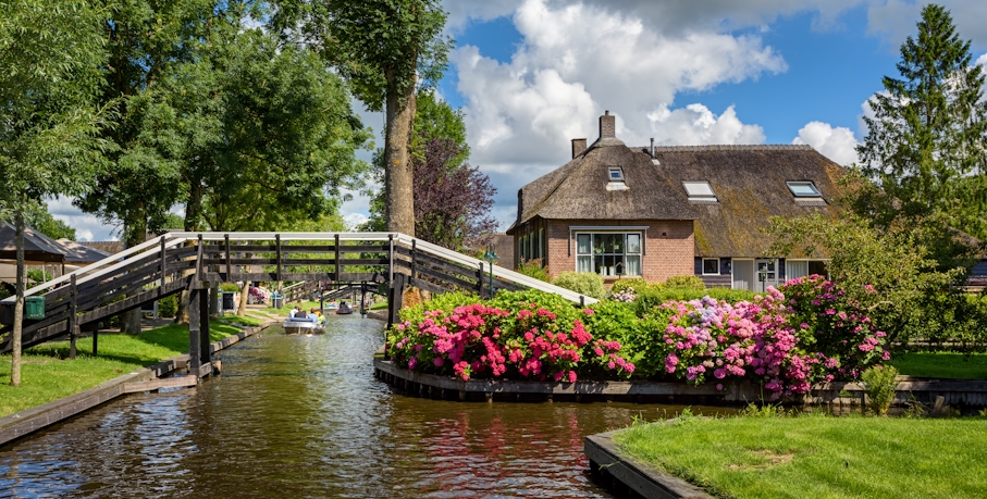 Canales en Giethoorn