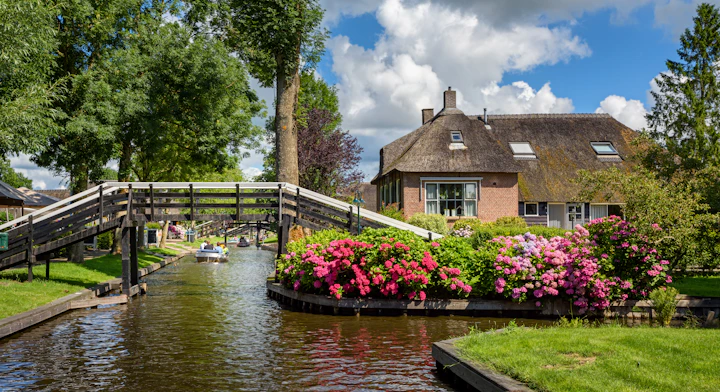 Canales en Giethoorn