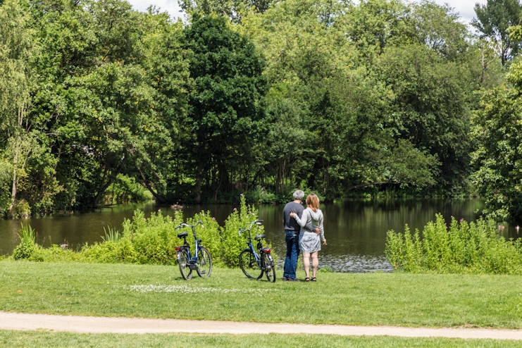 Personas en Vondelpark