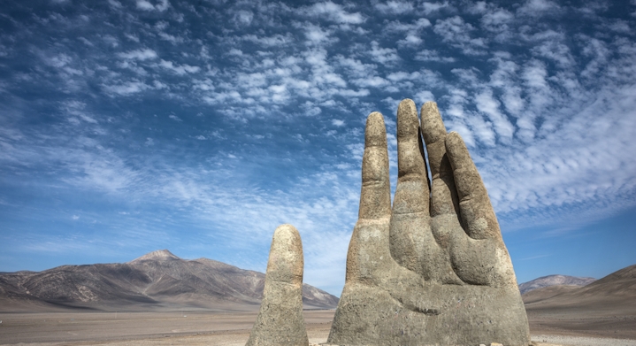 Antofagasta e Mão do Deserto