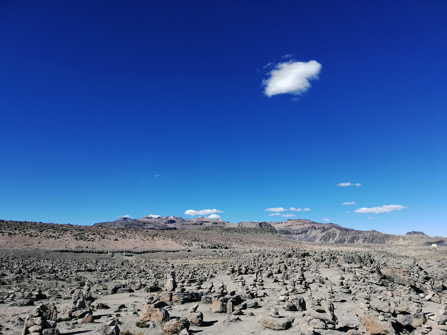 Mirador de volcanes Chiguata