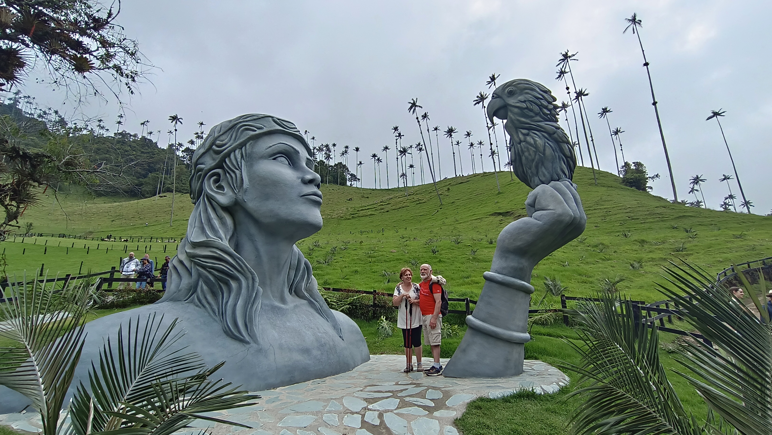 Escultura en Valle de Cocora