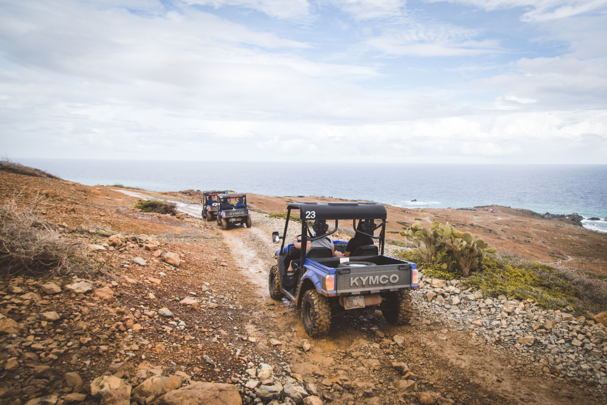 Buggy por la costa de Aruba