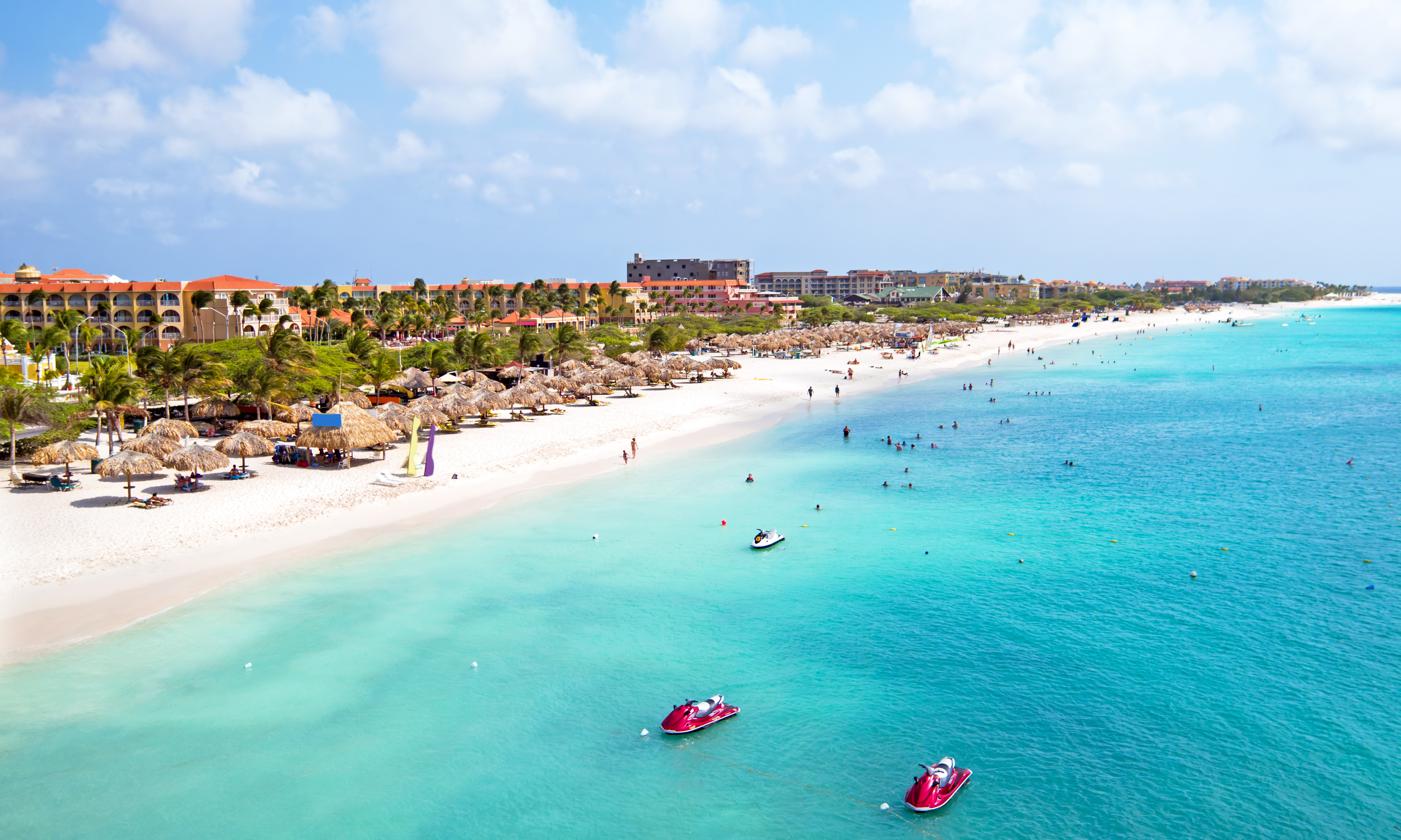 Playa en Aruba