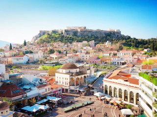 Imagen Autobús Turístico de Atenas en Atenas Acrópolis de Atenas