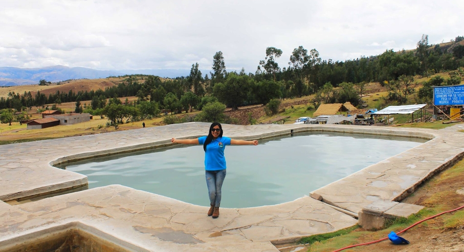 Agua termal desde Ayacucho