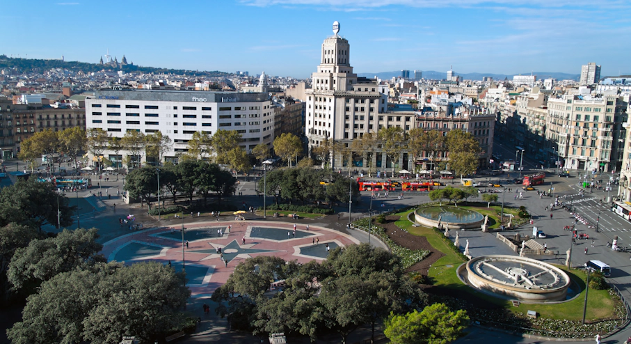 Imagen Free Tour Barcelona en Barcelona Plaza Cataluña