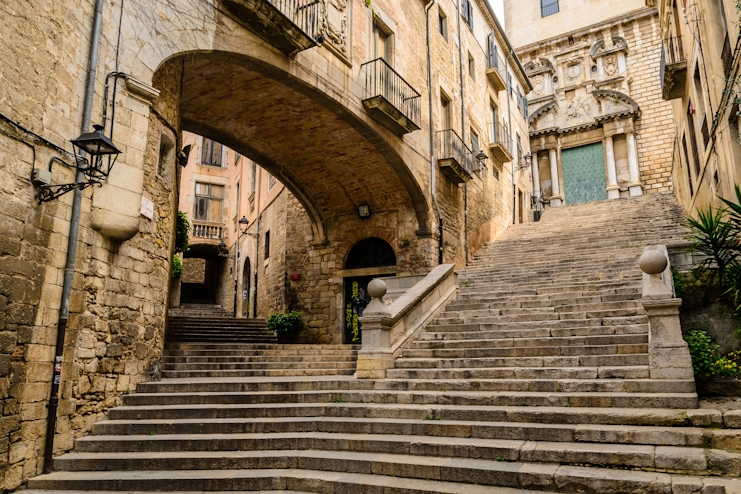 Escaleras en Girona