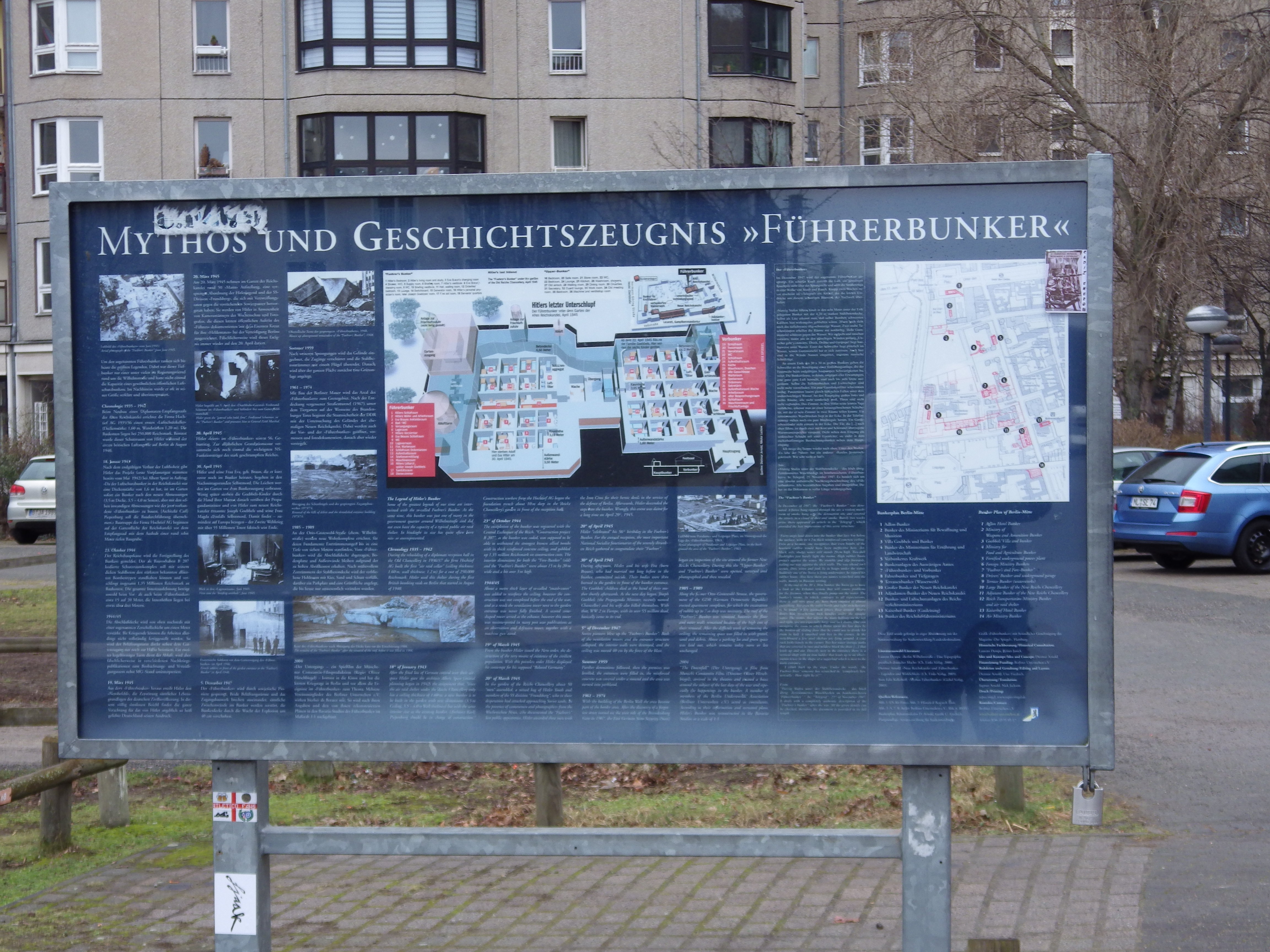 Ubicación del Búnker de Hitler