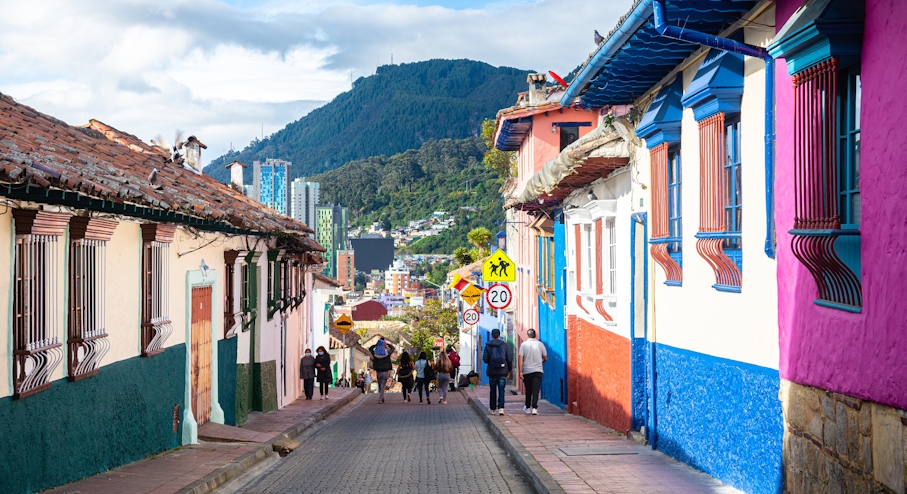 Calle de Bogotá