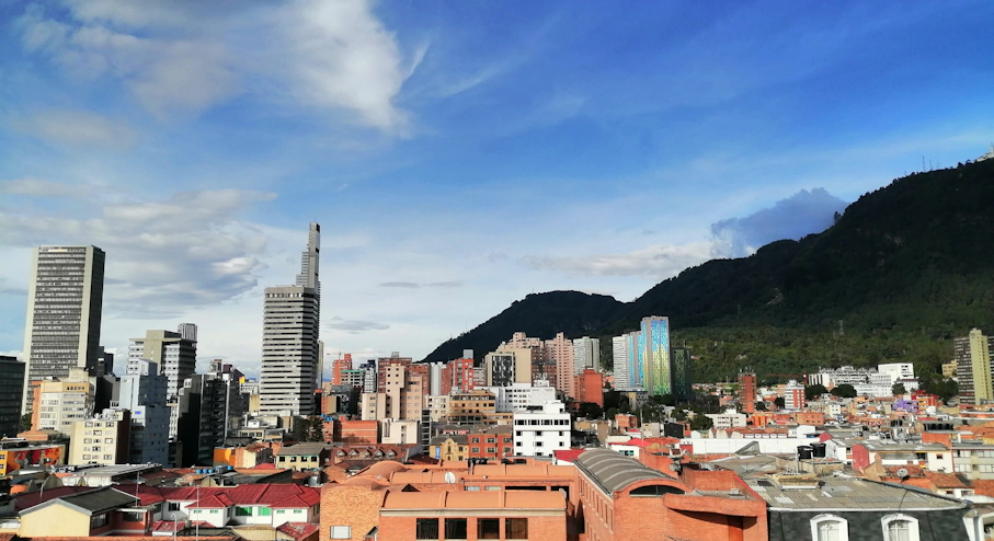 Free Tour Guerra y Paz en Colombia en Bogotá Vista de Bogotá