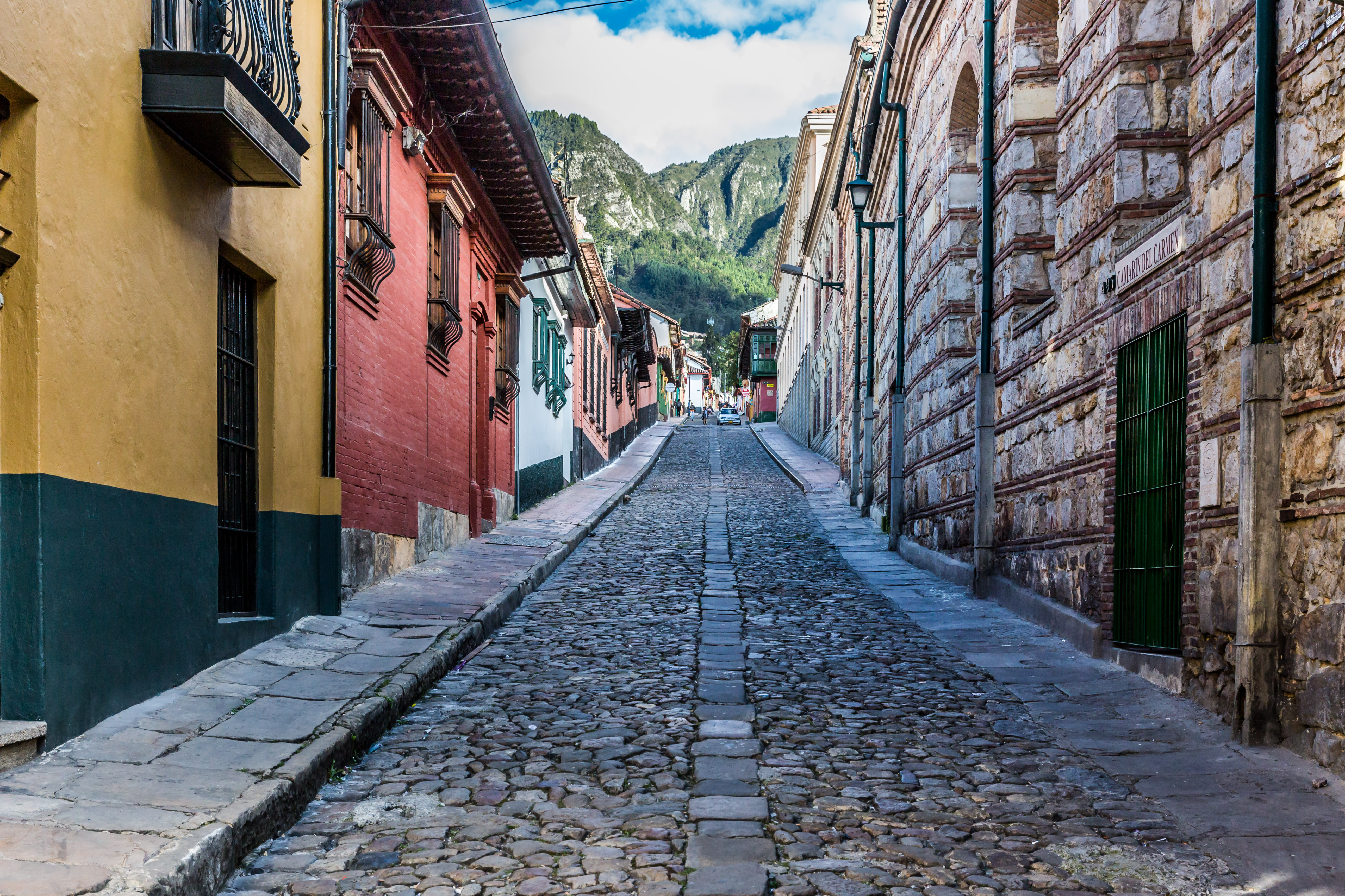 Calle en Bogotá