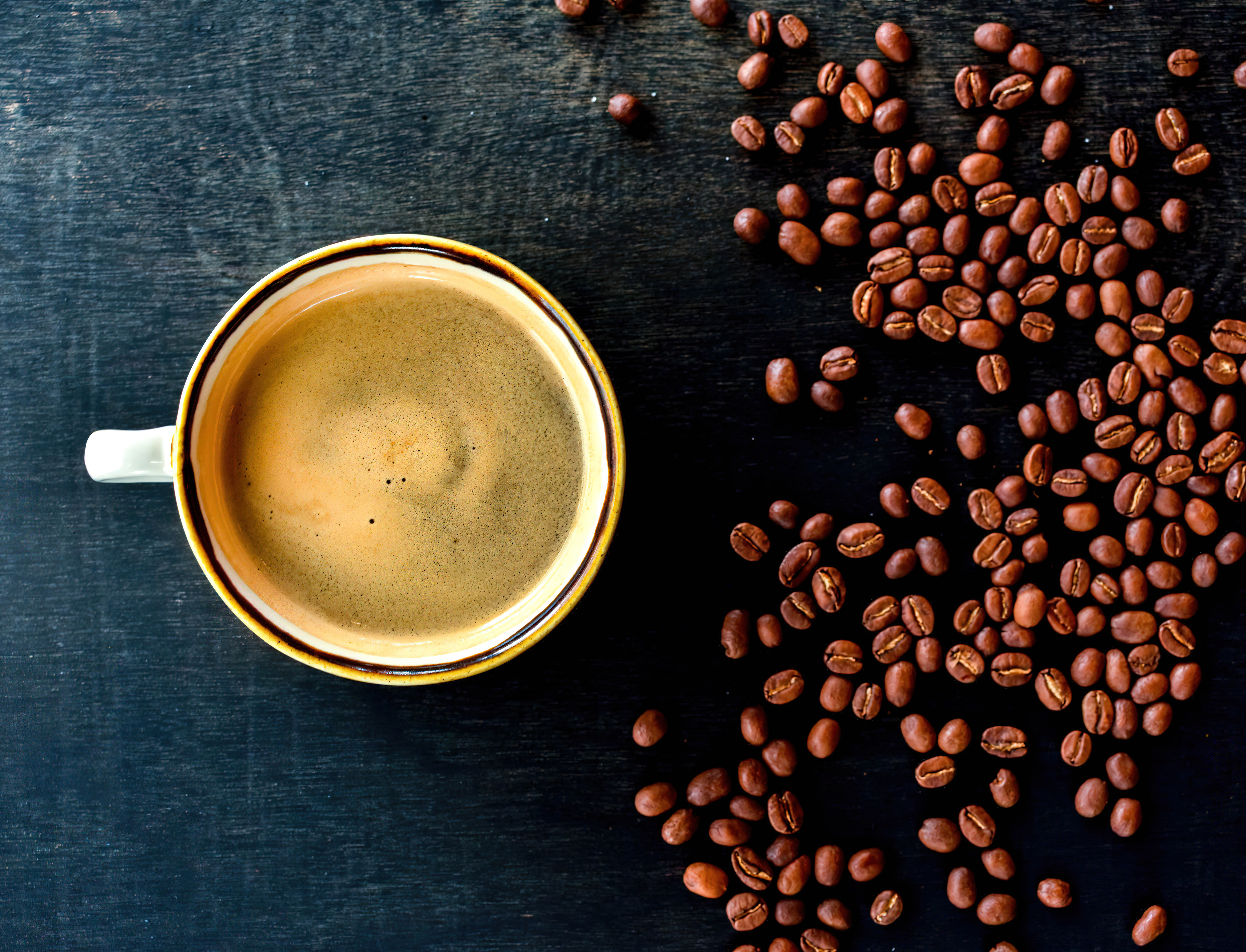 Taza de café colombiano