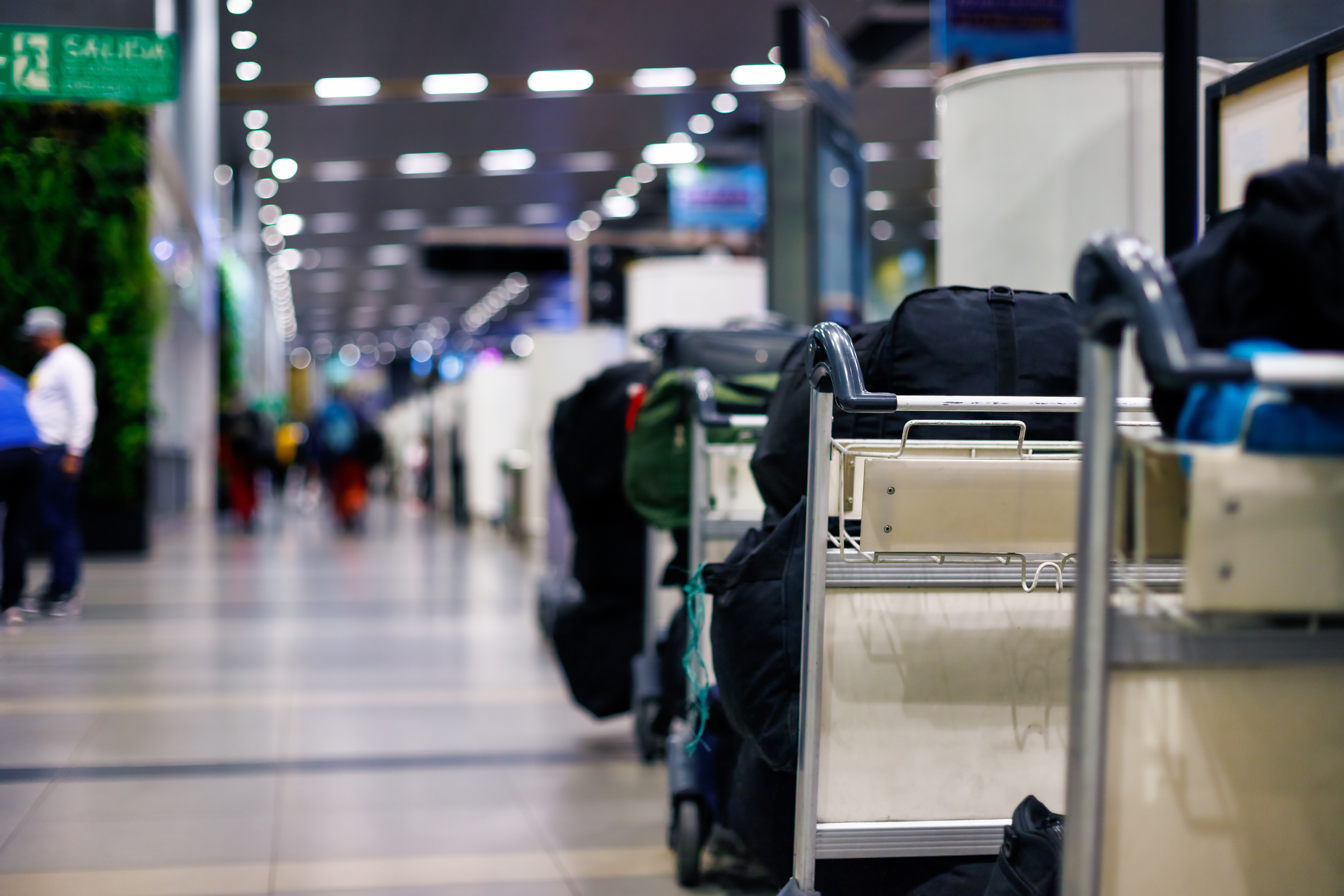 Maletas en aeropuerto