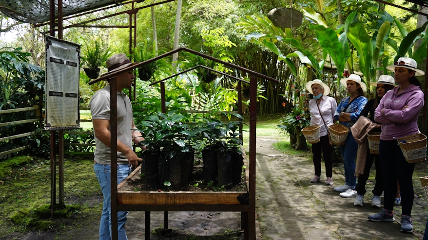 Clase en Granja Cafetera