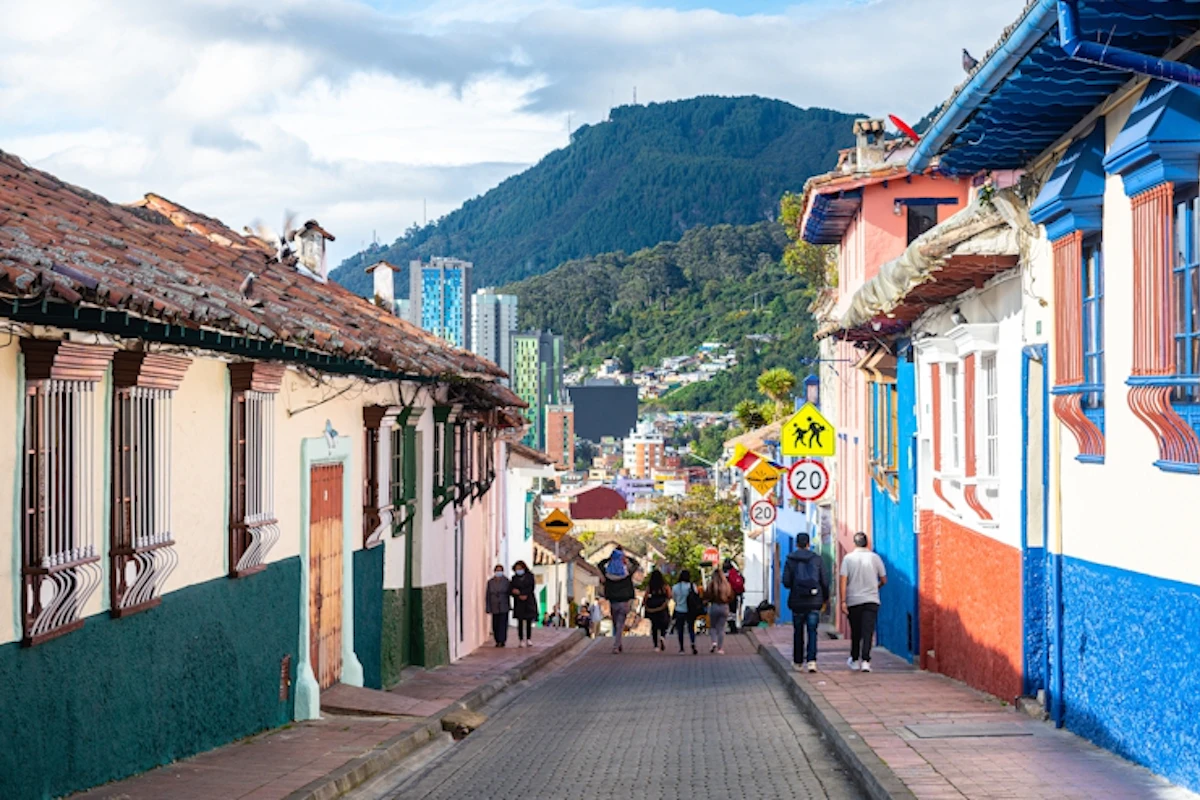 Calle en Bogotá Calle en Bogotá