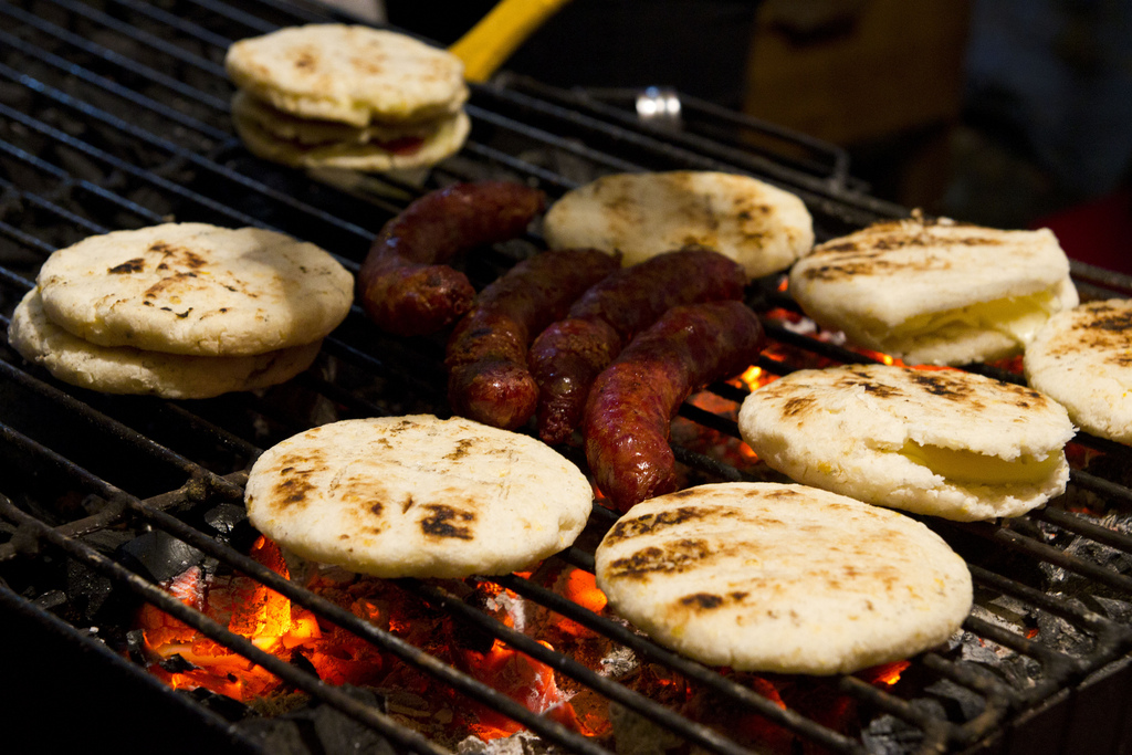 Arepas colombianas