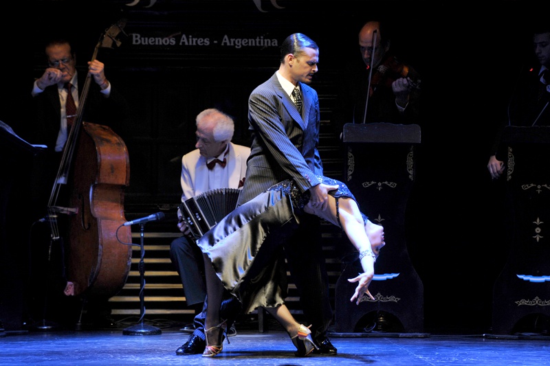 Coreografía de tango