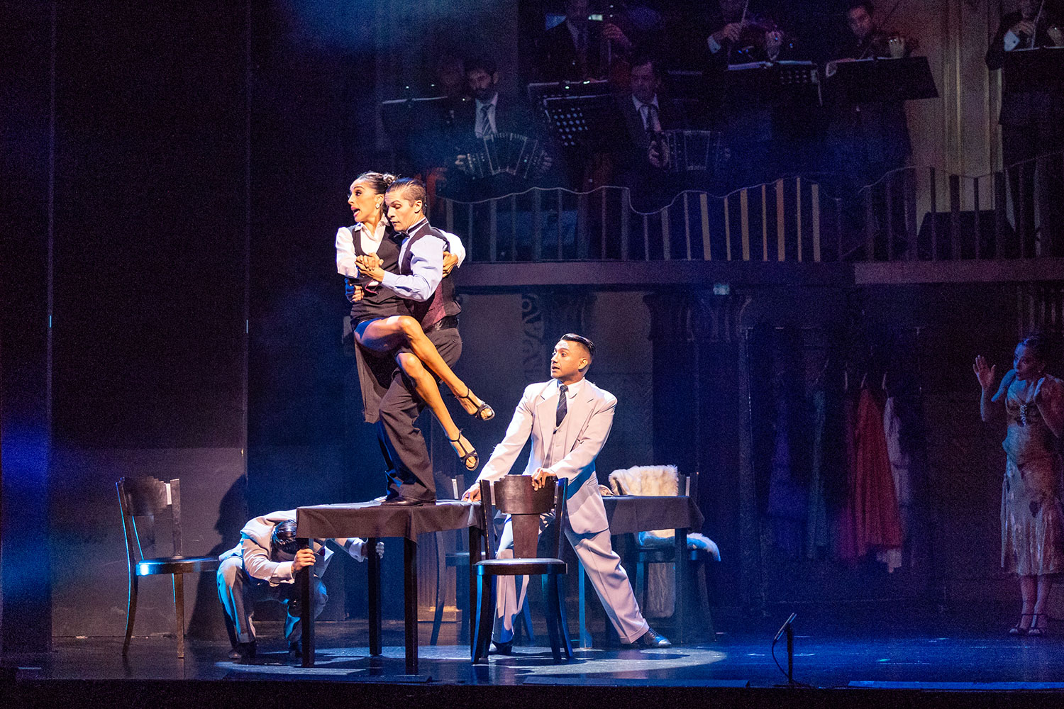 Coreografía de tango