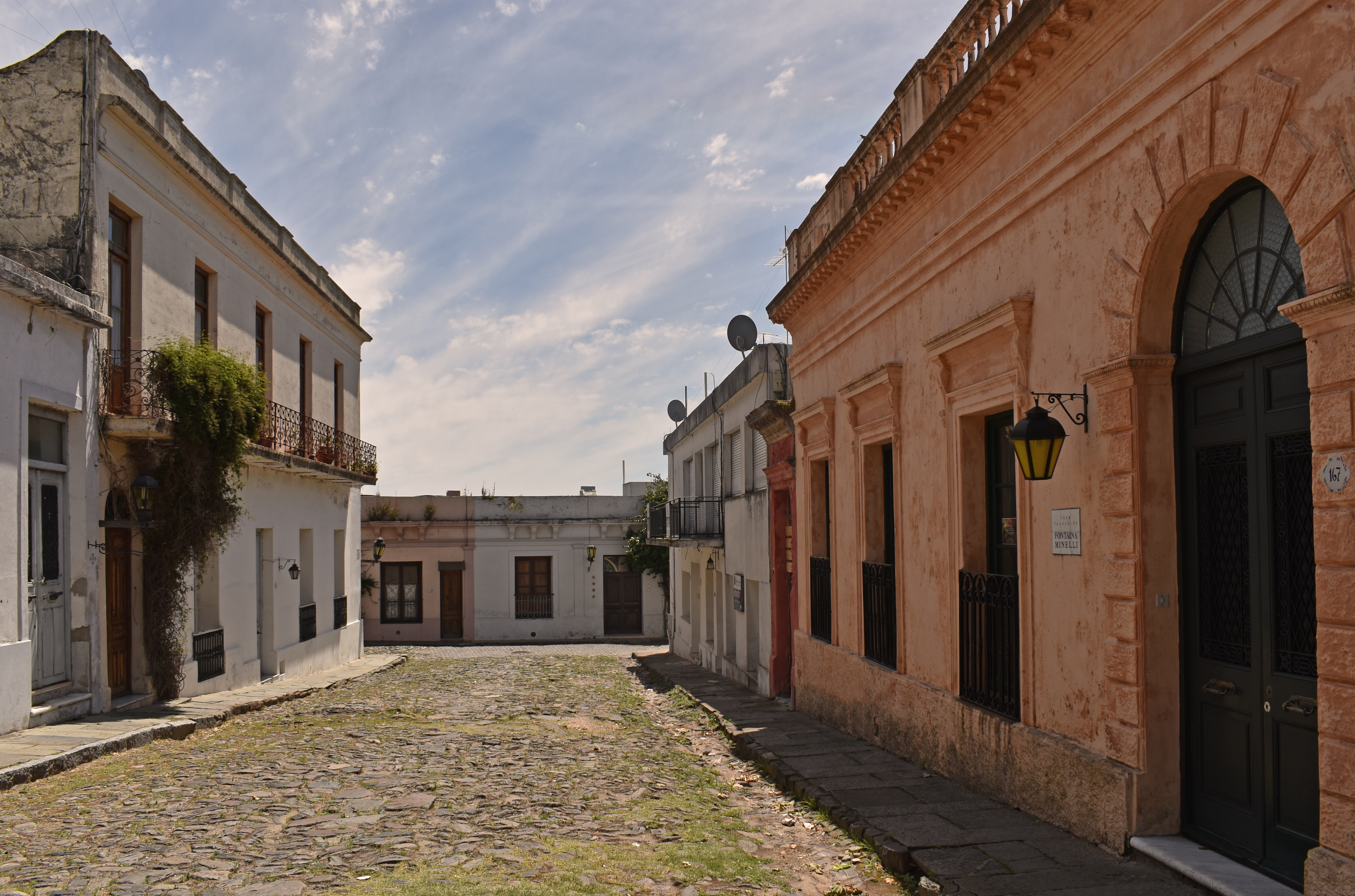 Calle de adoquines