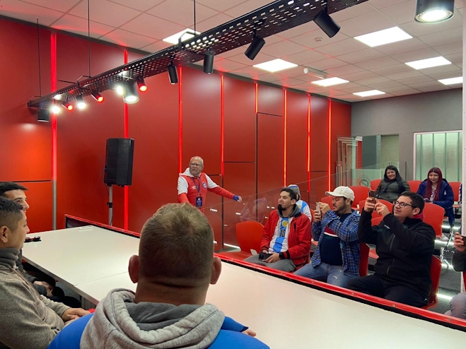 Sala de prensa Argentinos Juniors