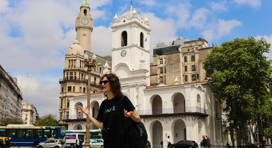 Imagen Free Tour San Telmo en Buenos Aires Persona en Tour San Telmo
