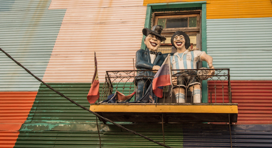 Free Tour La Boca Esculturas en el Caminito