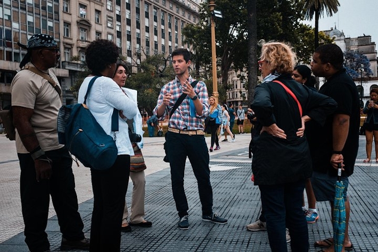 Personas en el City Tour Buenos Aires