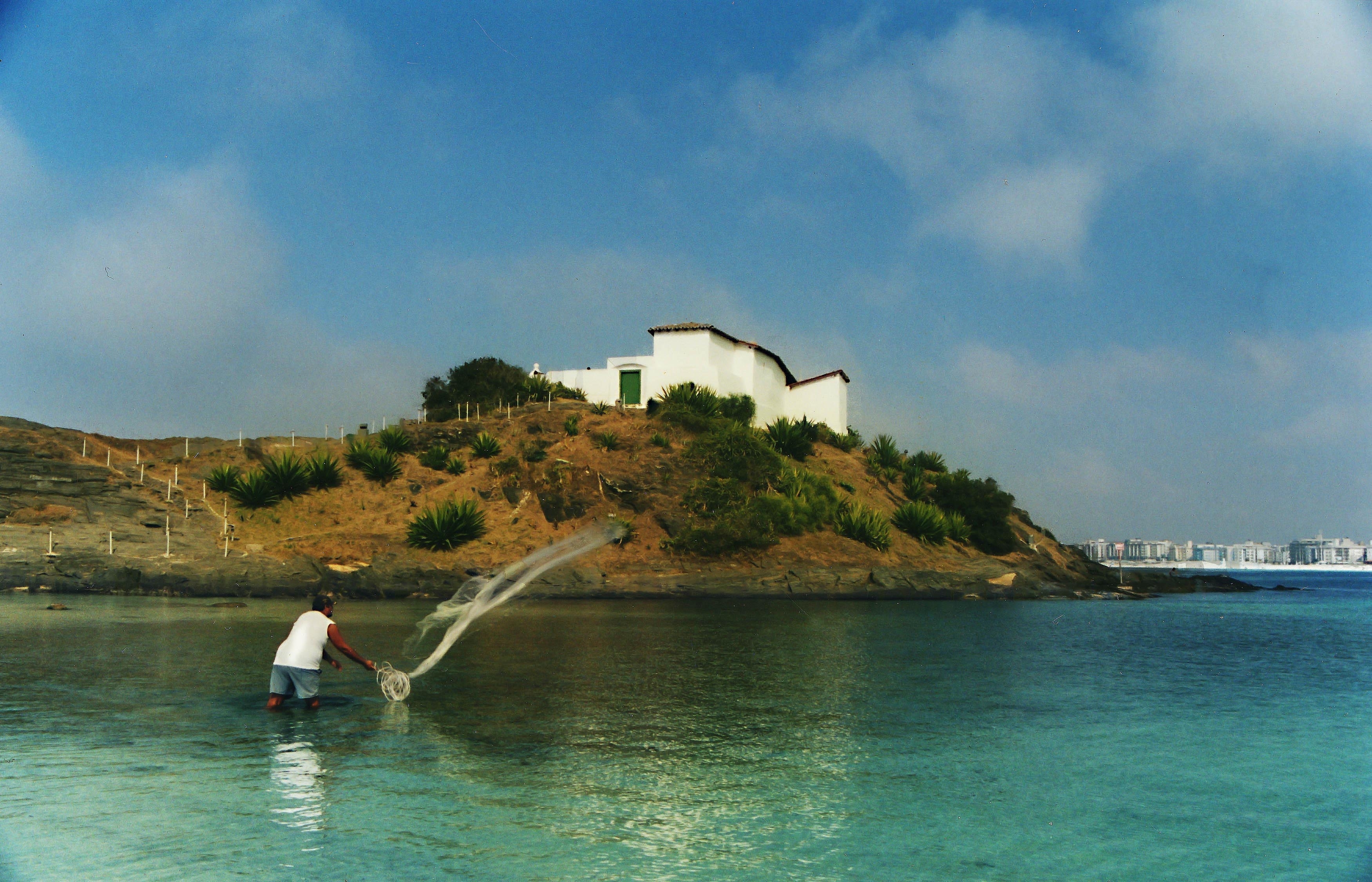 Pescador en Cabo Frio