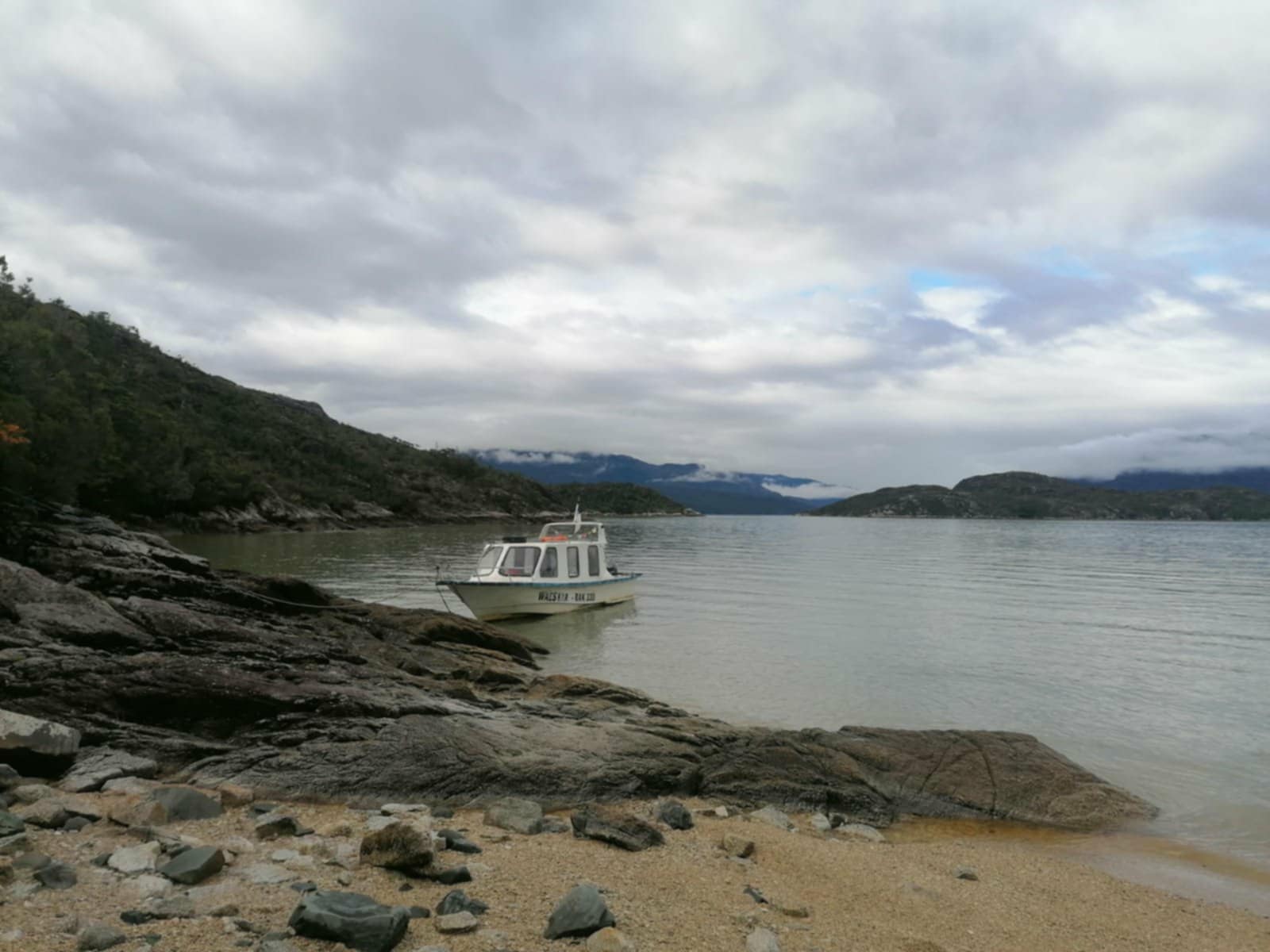 Embarcación en los fiordos