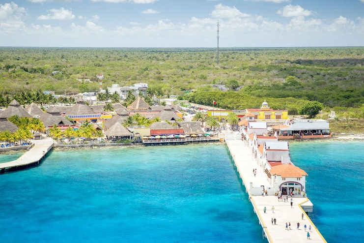 Muelle isla Cozumel