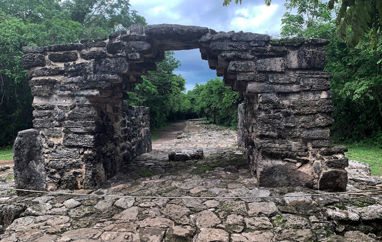 Ruinas en Isla Cozumel