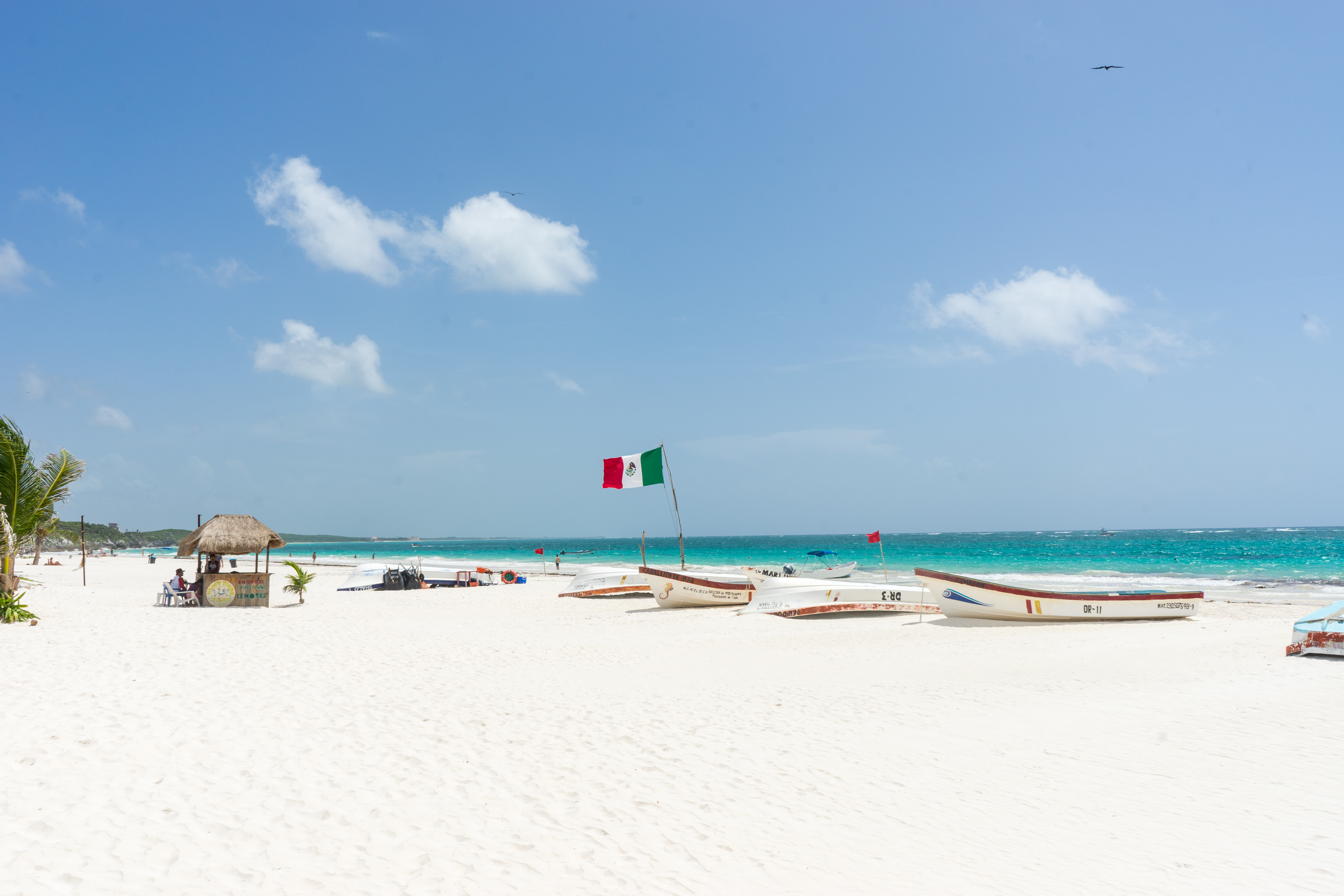Playa en Tulum