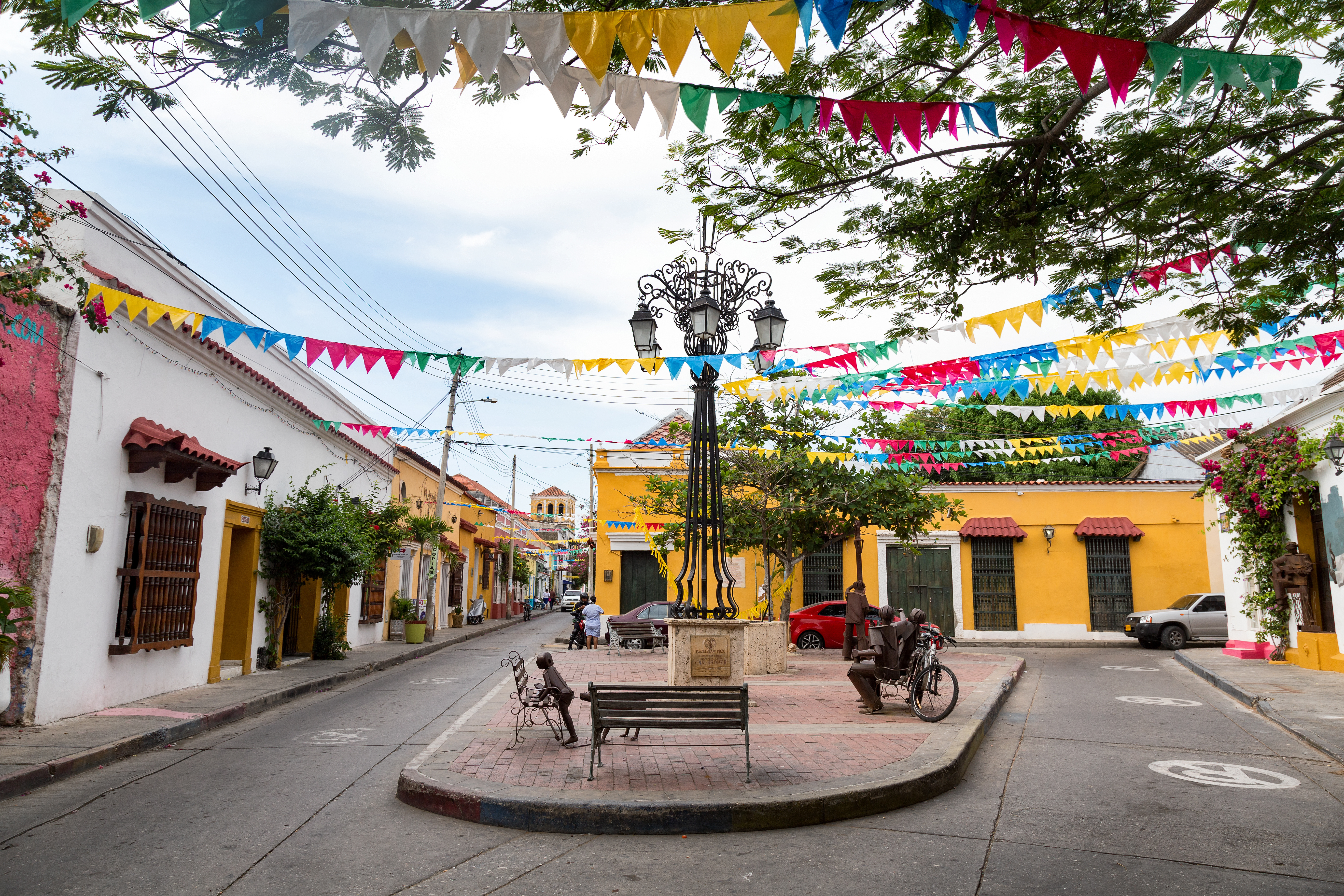 Plaza en Barrio Getsemaní