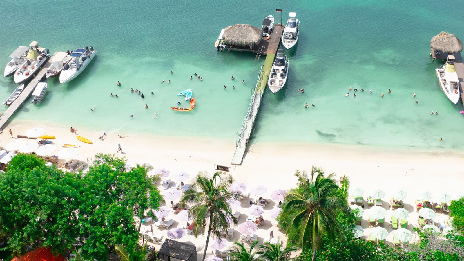 Vista aérea de la isla