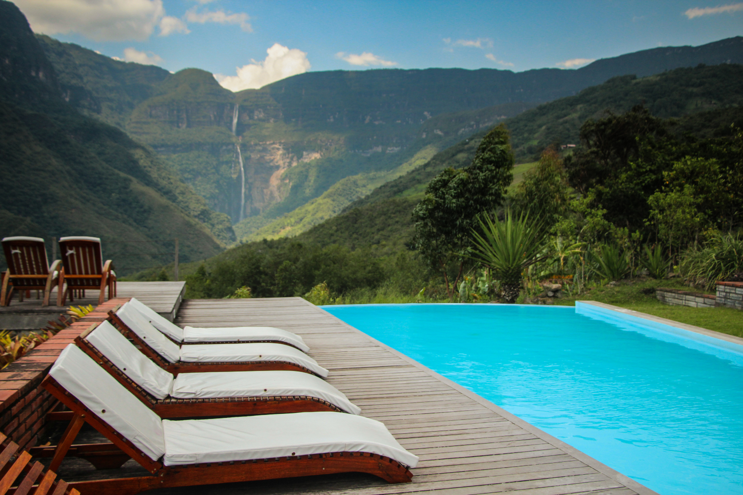 Piscina Gocta Andes Lodge