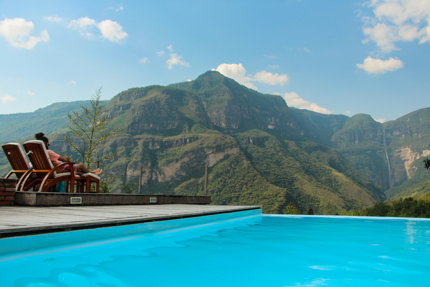 Piscina Gocta Andes Lodge