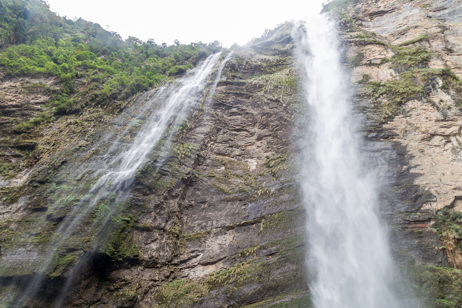 Catarata de 771 metros de altura