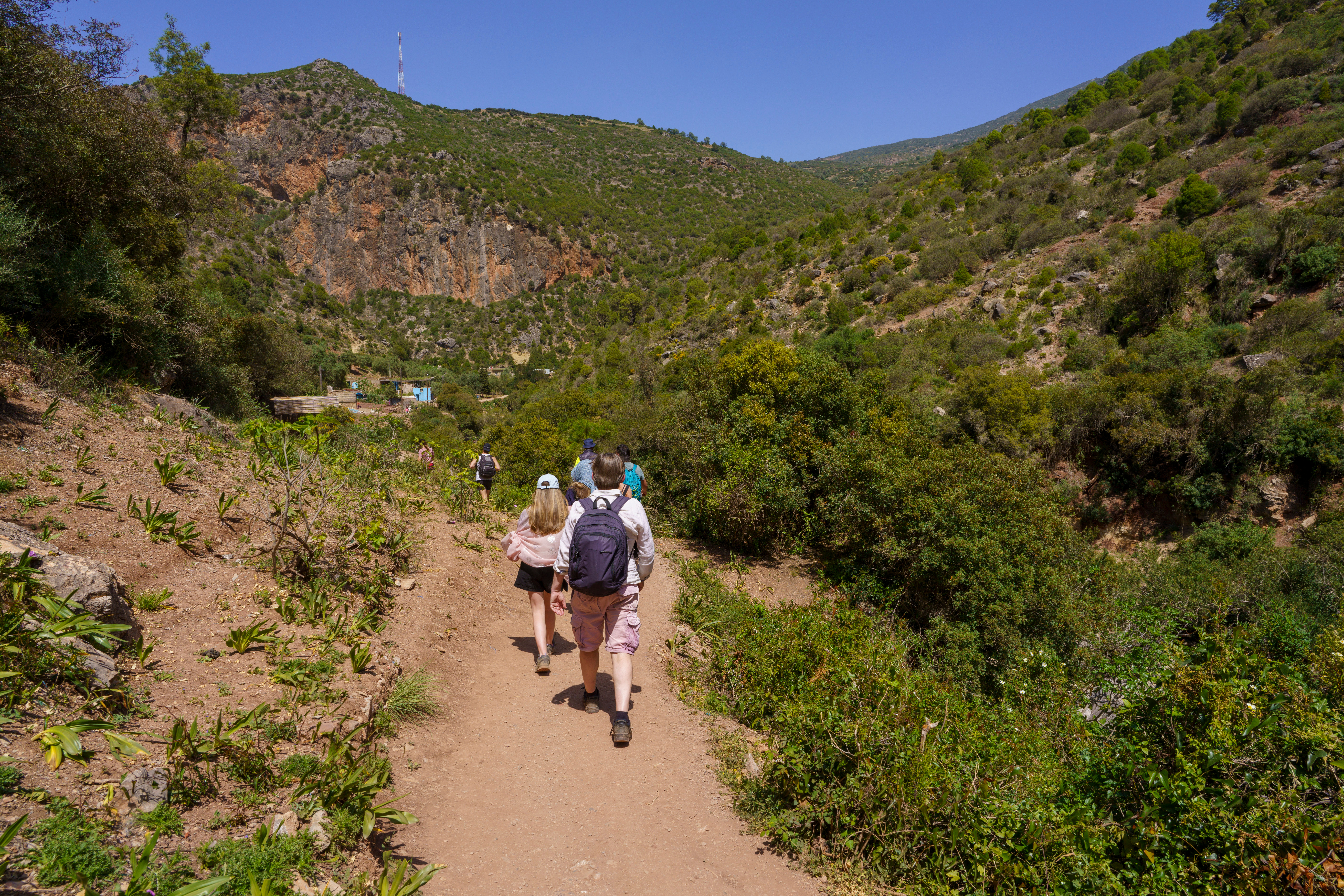 Camino en el Parque Natural de Talassemtane