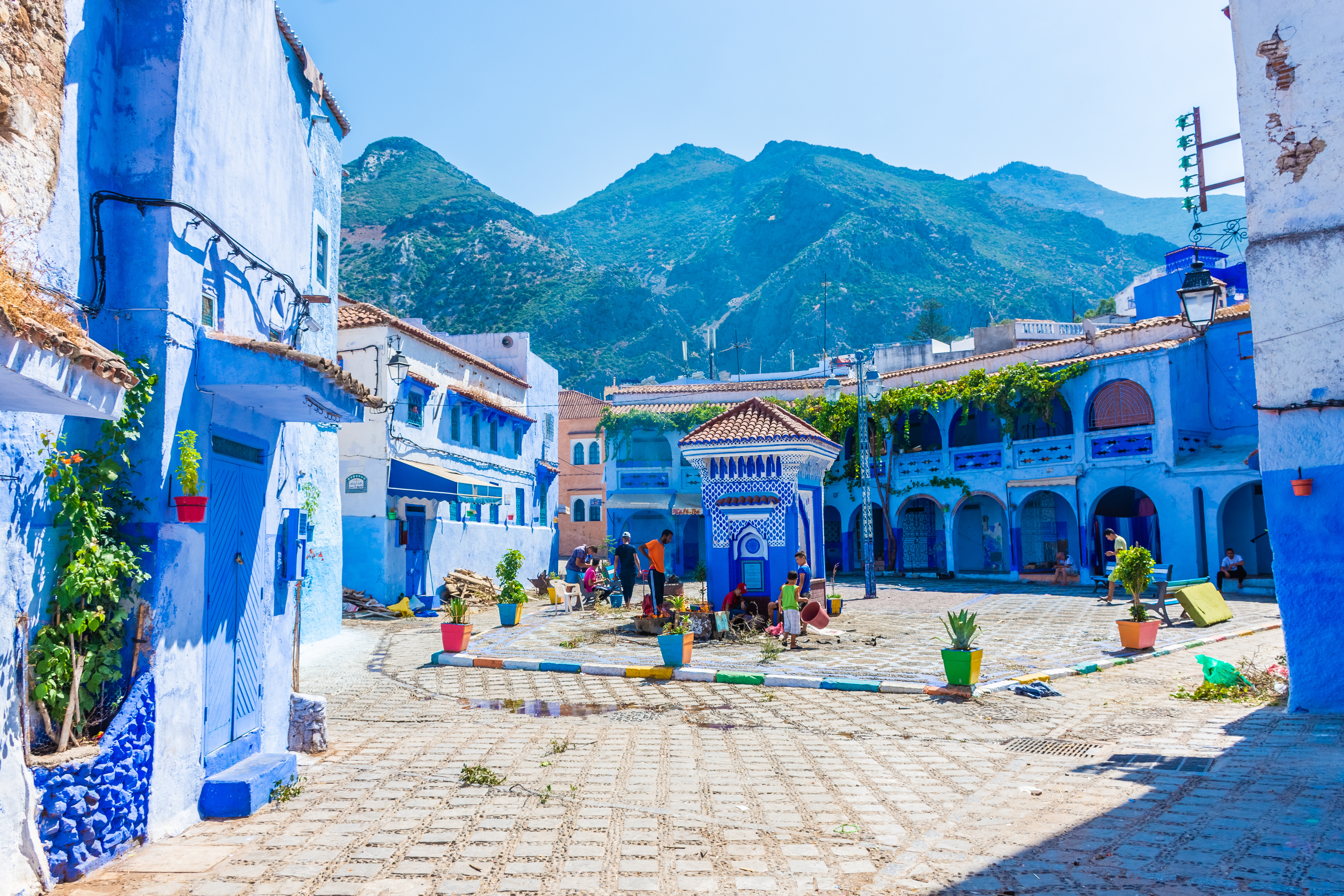 Plaza de Chefchaouen