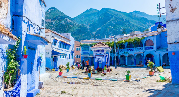 Plaza de Chefchaouen