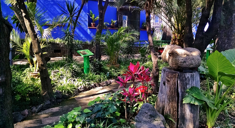 Jardín de la Casa Azul