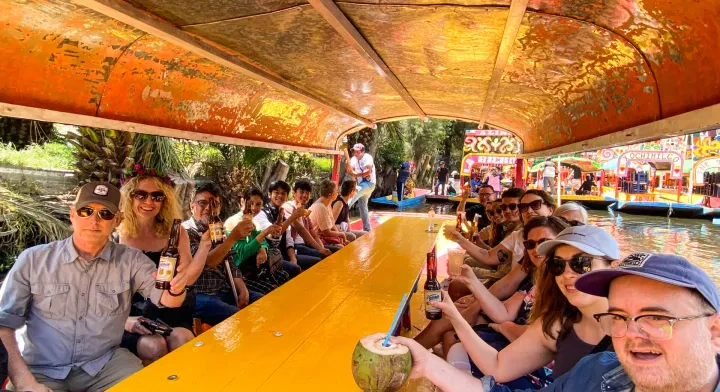 Paseo en una trajinera