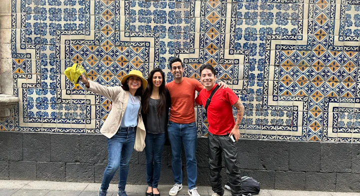 Personas en el Centro Histórico