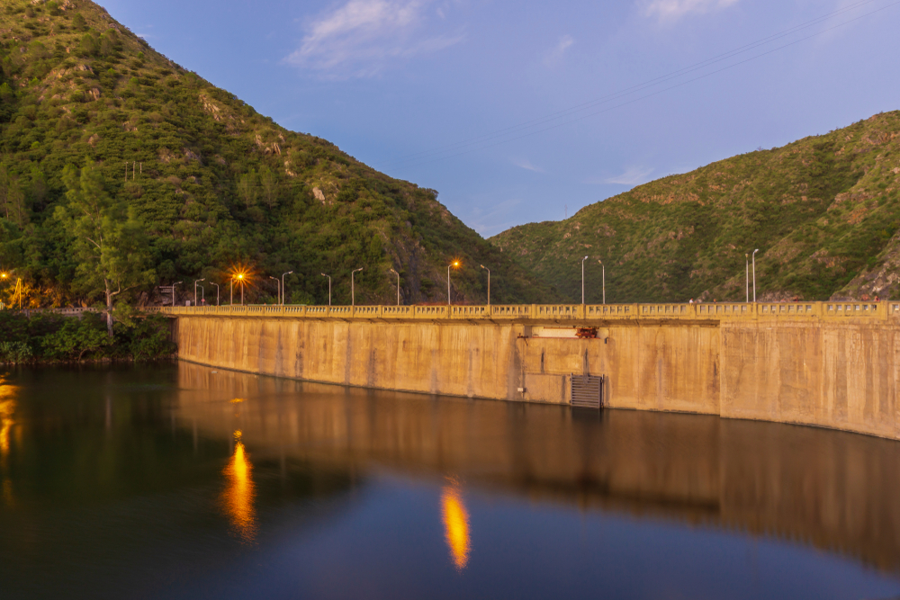 Hidroeléctrica Molet en Villa Carlos Paz, Cordoba