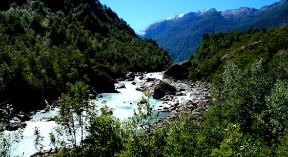 Río en la Patagonia