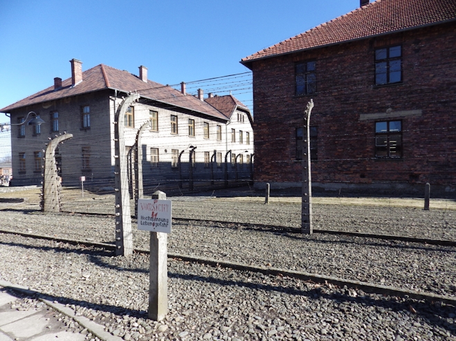 Entrada Campo de Concentración Auschwitz
