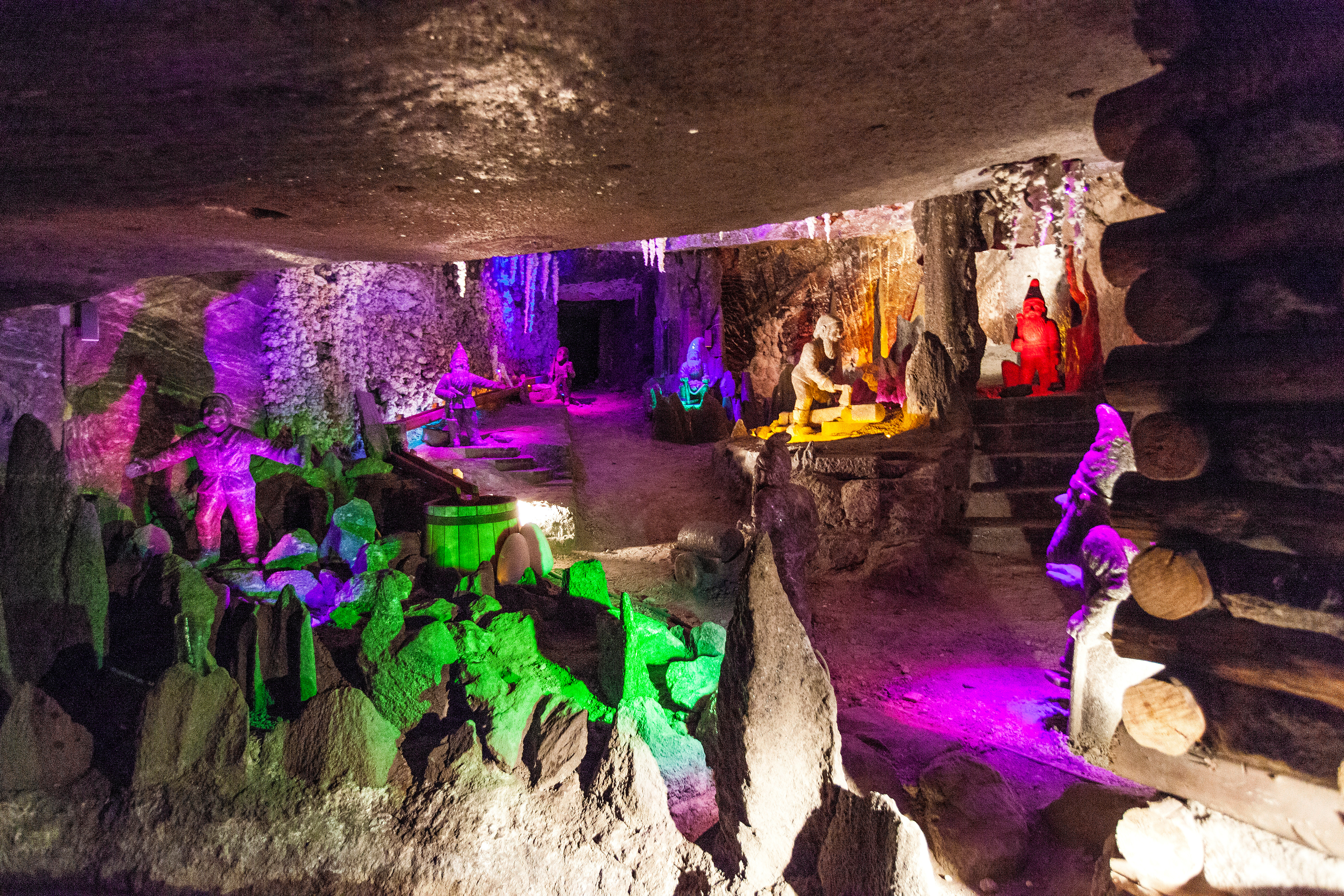 Esculturas en las minas de Sal de Wieliczka
