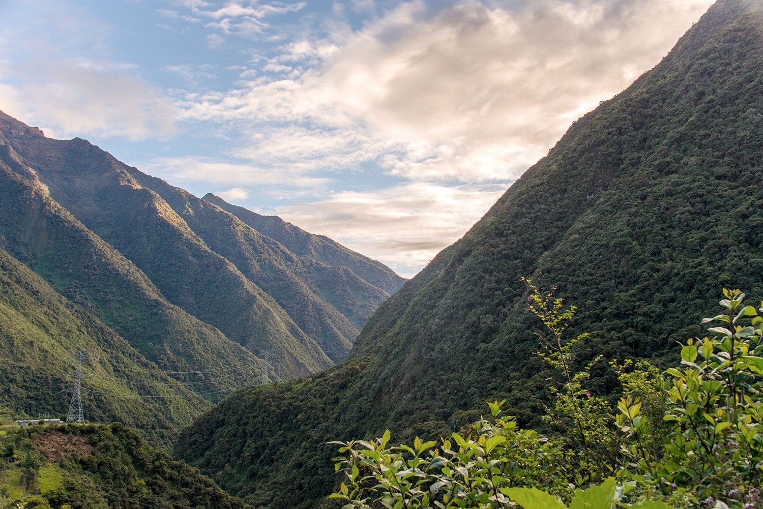 Paisaje Andes peruano