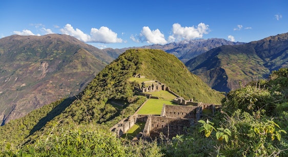 Montaña en Choquequirao y Machu Picchu